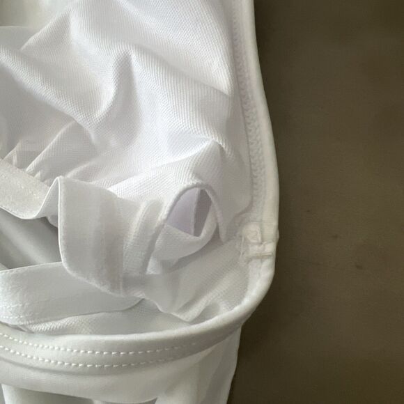 Volcom 01612300 Sz Small White Simply Core Racerback Tankini Top - Picture 7 of 7